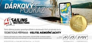 Kapitánský kurz | VOUCHER BOXING DAY 2025 | Sailing Instructors